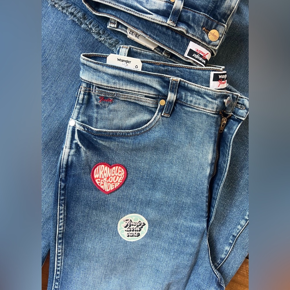 Rare!!! Wrangler x Fender Westward Boot Jean - Picture 13 of 14